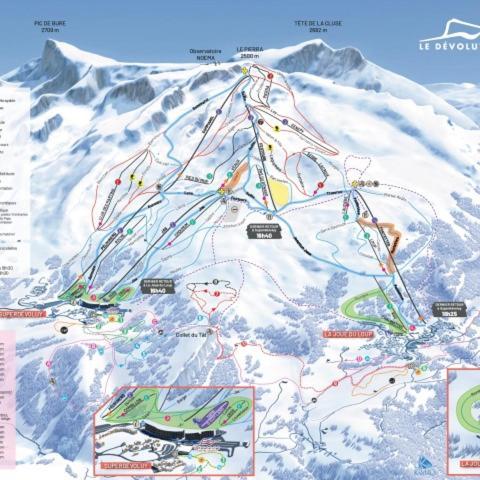 Studio Cosy 5 Personnes Aux Pieds Des Pistes. Ле-Деволюи Экстерьер фото