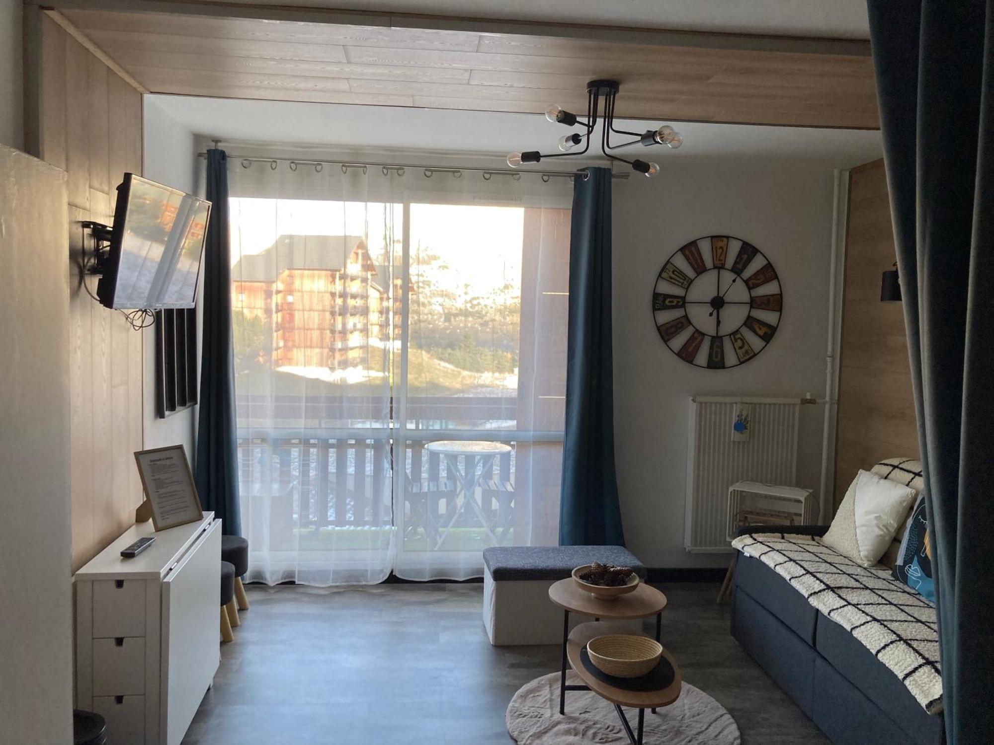 Studio Cosy 5 Personnes Aux Pieds Des Pistes. Ле-Деволюи Экстерьер фото